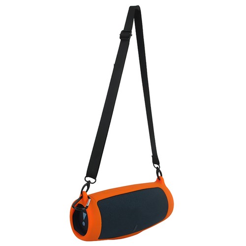 Orange silicone case - orange, for